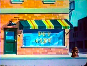 Pet City in the Saturday Supercade episode "How Much is That Gorilla in the Window?"