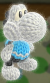 Wii Fit Trainer amiibo Yoshi from Yoshi's Woolly World