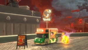 A Yoshi's location in Mario Kart World