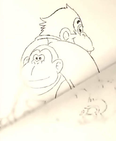 File:DKC Concept DK and JR.png