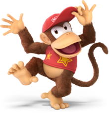 Diddy Kong from Super Smash Bros. Ultimate