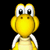 A Koopa Troopa dancing from Yakuman DS