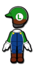Luigi Mii racing suit from Mario Kart 8