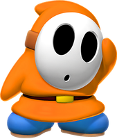 Orange Shy Guy from Mario Kart Tour