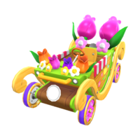 Flower Kart from Mario Kart Tour