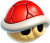 The icon for the Red Shell in Mario Kart World