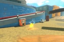 A Yoshi's vending machine in Mario Kart World