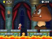 Mega Goomba boss from New Super Mario Bros.