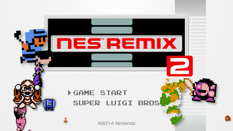 File:NES Remix 2 Title Screen.png