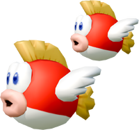 Model of a Big Cheep Cheep from New Super Mario Bros. U.