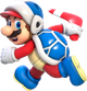 Artwork of Boomerang Mario from Super Mario 3D World.
