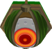 A model of an Eye Beamer from Super Mario Galaxy.