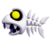 Fish Bone icon in Super Mario Maker 2 (Super Mario 3D World style)