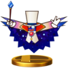 Count Bleck trophy from Super Smash Bros. for Wii U
