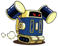 A Hammer-bot from Wario Land 3.