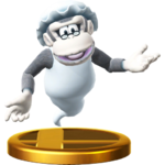 Wrinkly Kong trophy from Super Smash Bros. for Wii U