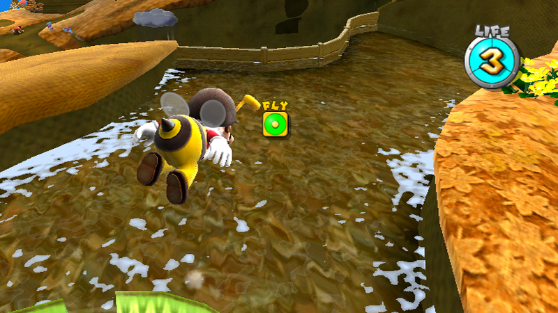 File:Bee Mario in Gold Leaf Galaxy SMG.png