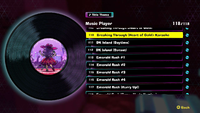 The disc for the song "Breaking Through (Heart of Gold): Karaoke" in Donkey Kong Bananza
