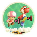 Super Mario Bros. Wonder – Nintendo Switch 2 Edition + Meetup in Bellabel Park Jump Counting Attraction Icon