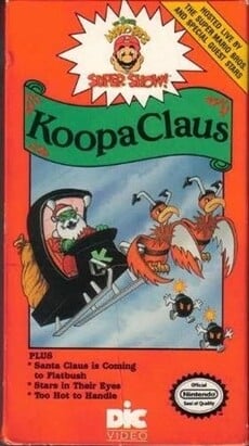 Cover for the home media release of Koopa Klaus