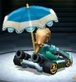 Rosalina's Peach Parasol in Mario Kart 7.