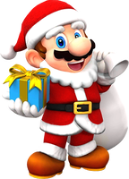 Mario (Santa) from Mario Kart Tour