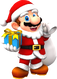 Mario (Santa) from Mario Kart Tour