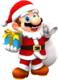 Mario (Santa) from Mario Kart Tour