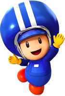 Artwork of Toad (Pit Crew) from Mario Kart Tour