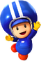 Artwork of Toad (Pit Crew) from Mario Kart Tour