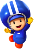 Artwork of Toad (Pit Crew) from Mario Kart Tour