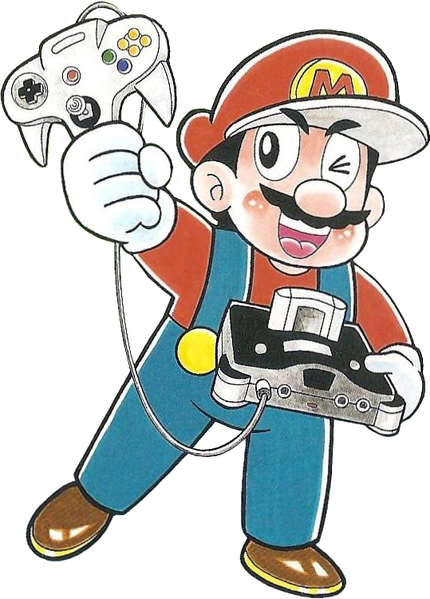 File:Mario with N64 SM641.png