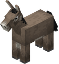 A Donkey from Minecraft
