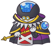 Sprite of Sir Grodus from Paper Mario: The Thousand-Year Door (Nintendo Switch)