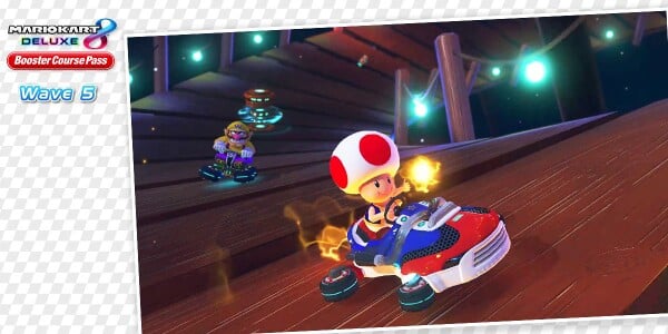 Banner from an opinion poll on the courses in the fifth wave of the Mario Kart 8 Deluxe – Booster Course Pass