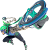Ninjara character sticker for the ARMS trophy in the Trophy Creator application
