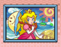 Perry with Peach in Puzzle E: Beach