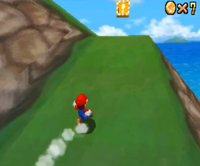 The Tip Top of the Huge Island from Super Mario 64 DS