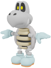 Dry Bones' model from Super Mario Bros. Wonder.