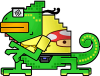 Sprite of Francis from Super Paper Mario