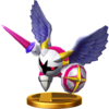 Galacta Knight's trophy render from Super Smash Bros. for Wii U