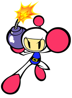 Bomberman spirit from Super Smash Bros. Ultimate.