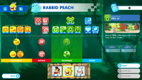 Rabbid Peach's Skill Tree in the Donkey Kong Adventure DLC of Mario + Rabbids Kingdom Battle