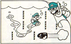 Part from the manual of Super Mario Bros. (Game & Watch).