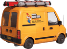 The van from The Super Mario Bros. Movie