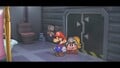 Mario and Goombella seeing an Elite X-Naut shower