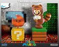 The Exclusive edition of the Tanooki Mario figurine produced by First4Figures