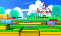 Screenshot of a stage from Super Smash Bros. for Nintendo 3DS