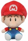 Baby Mario plush. Manufactured by San-ei.
