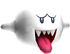 Rendered model of a Boo from Super Mario Galaxy.